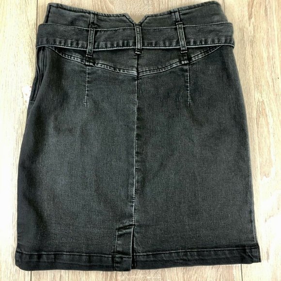 Free People Livin It Up Stretch Pencil Skirt 4 NWT - Picture 3 of 6